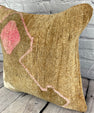 20 x 20 Rug Pillow Bosporus Azure Turkish Pillow Cushion Cover #7361