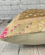 20 x 20 Rug Pillow Azure Harmony Turkish Pillow Cushion Cover #7341