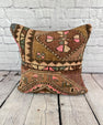 20 x 20 Rug Pillow Byzantine Whispering Turkish Pillow Cushion Cover #7345