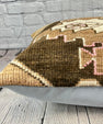 20 x 20 Rug Pillow Golden Twilight Turkish Pillow Cushion Cover #7333