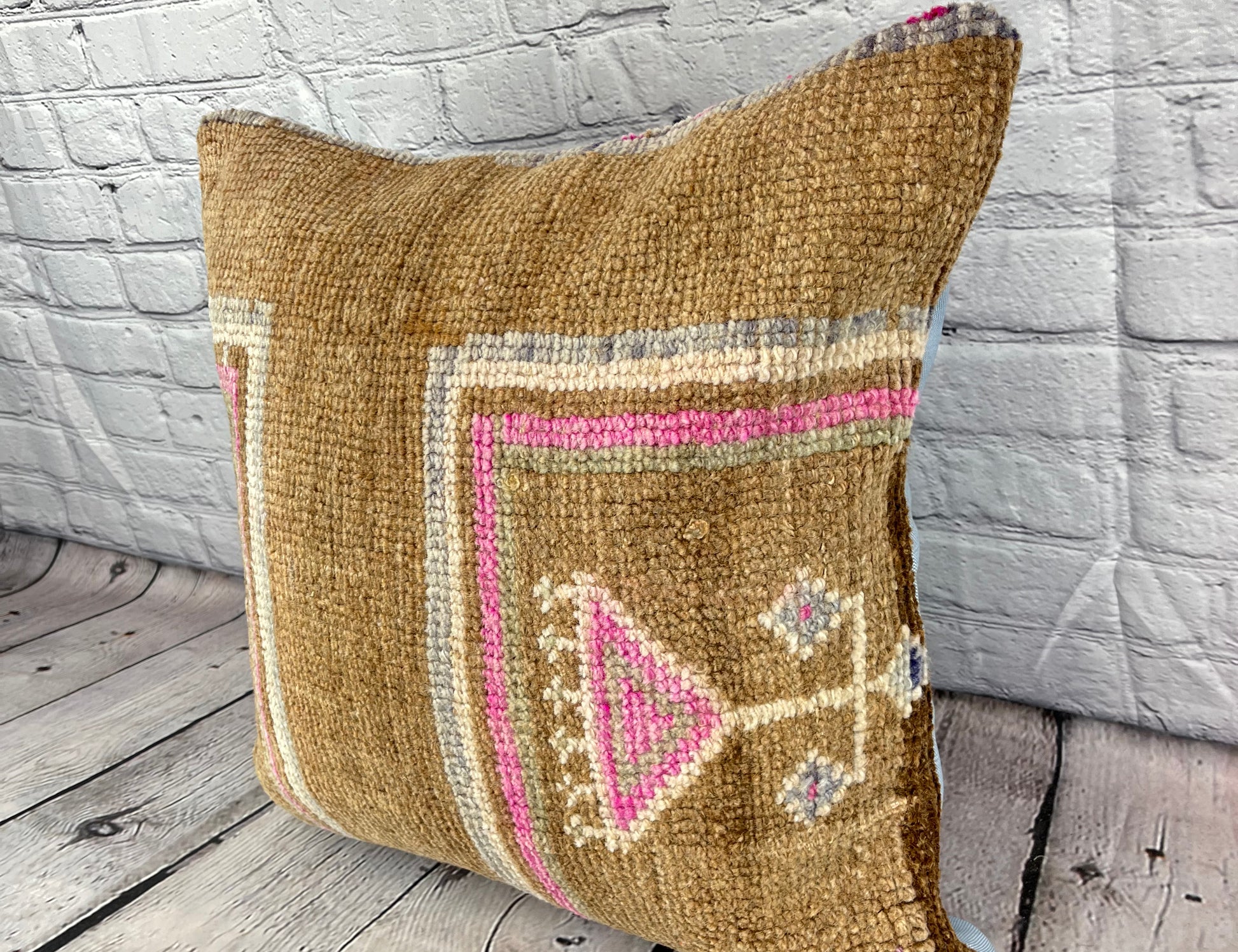 20 x 20 Rug Pillow Anatolian Radiant Turkish Pillow Cushion Cover #7340