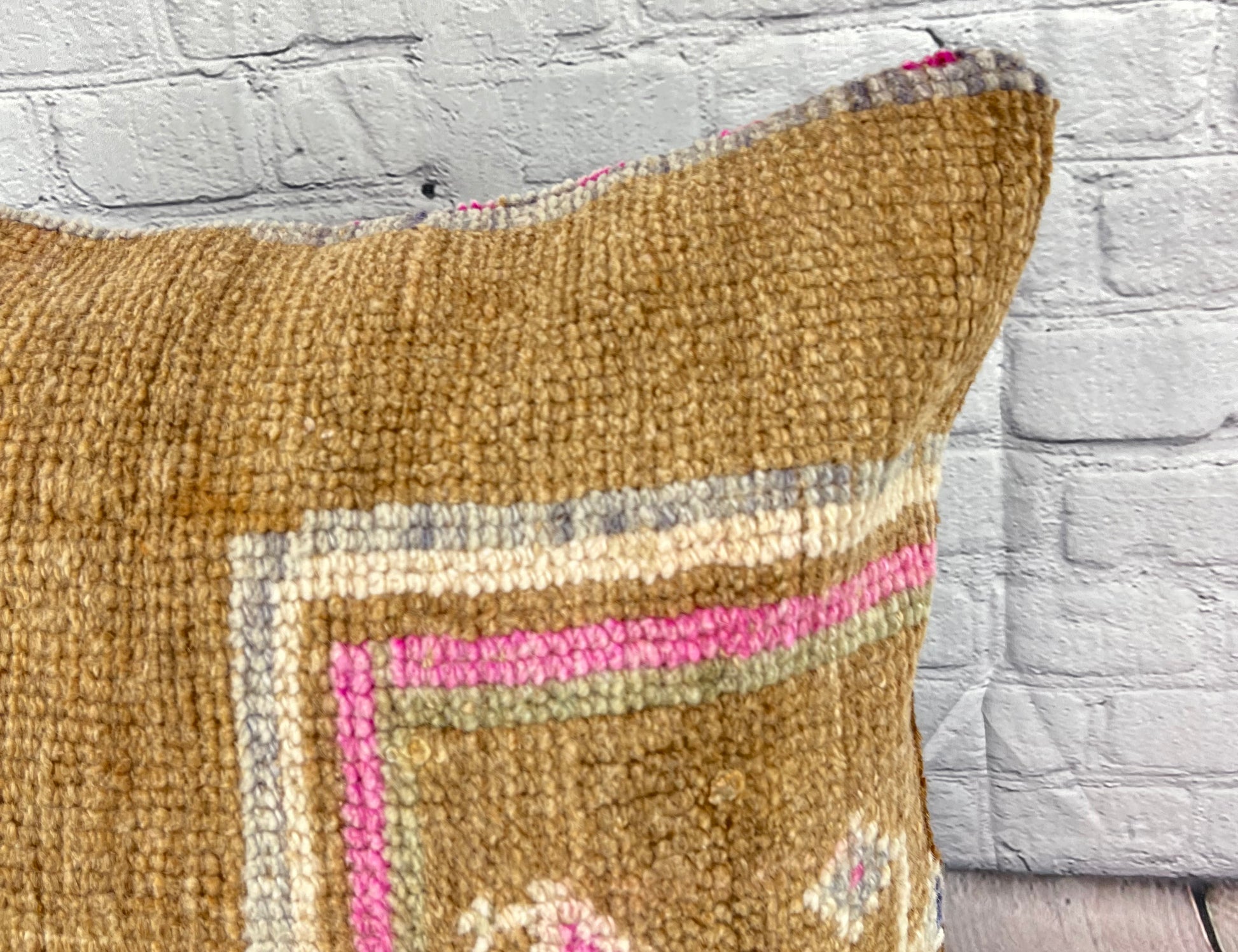 20 x 20 Rug Pillow Anatolian Radiant Turkish Pillow Cushion Cover #7340