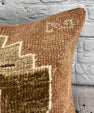 20 x 20 Rug Pillow Bazaar Melody Turkish Pillow Cushion Cover #7338