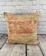 20 x 20 Rug Pillow Turkish Emerald Turkish Pillow Cushion Cover #7335
