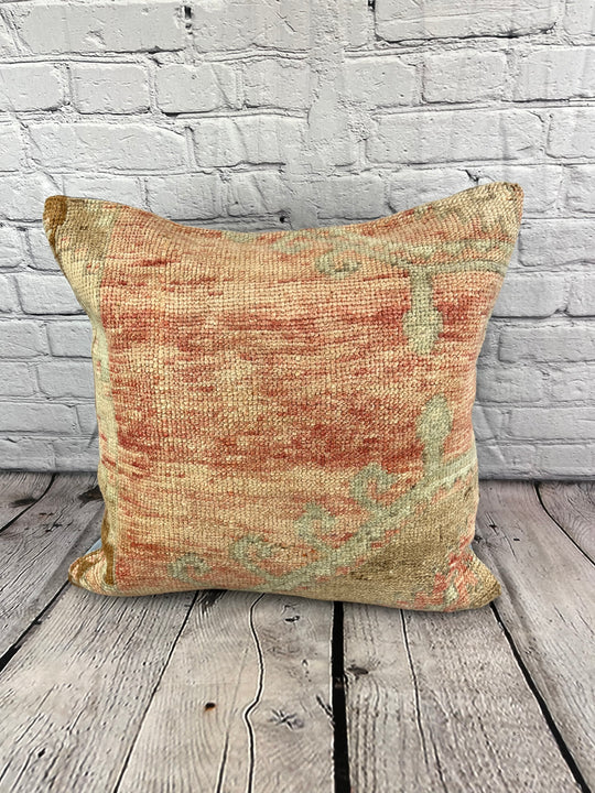 20 x 20 Rug Pillow Turkish Emerald Turkish Pillow Cushion Cover #7335