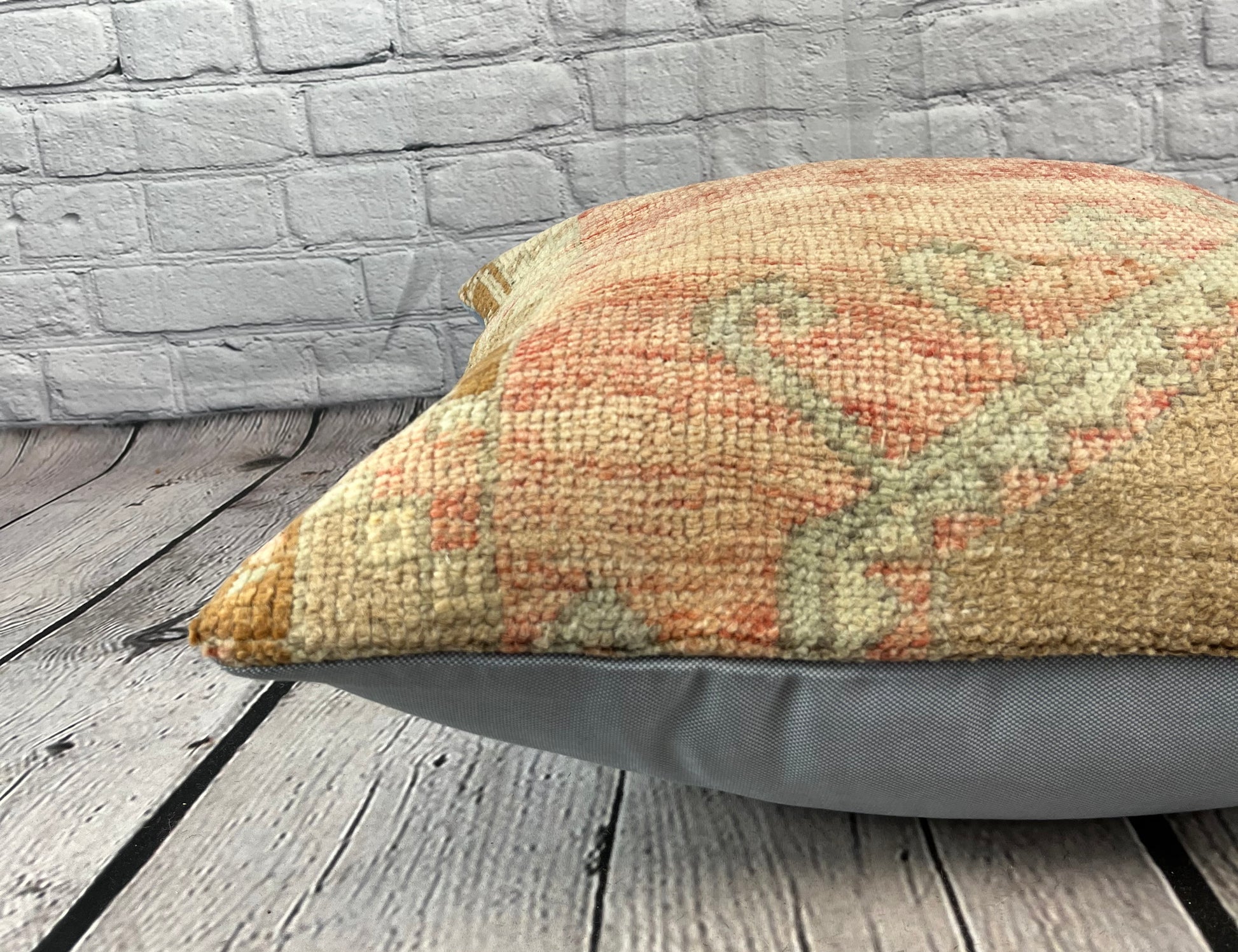 20 x 20 Rug Pillow Turkish Emerald Turkish Pillow Cushion Cover #7335