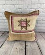 20 x 20 Rug Pillow Majestic Reverie Turkish Pillow Cushion Cover #7362