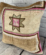 20 x 20 Rug Pillow Majestic Reverie Turkish Pillow Cushion Cover #7362