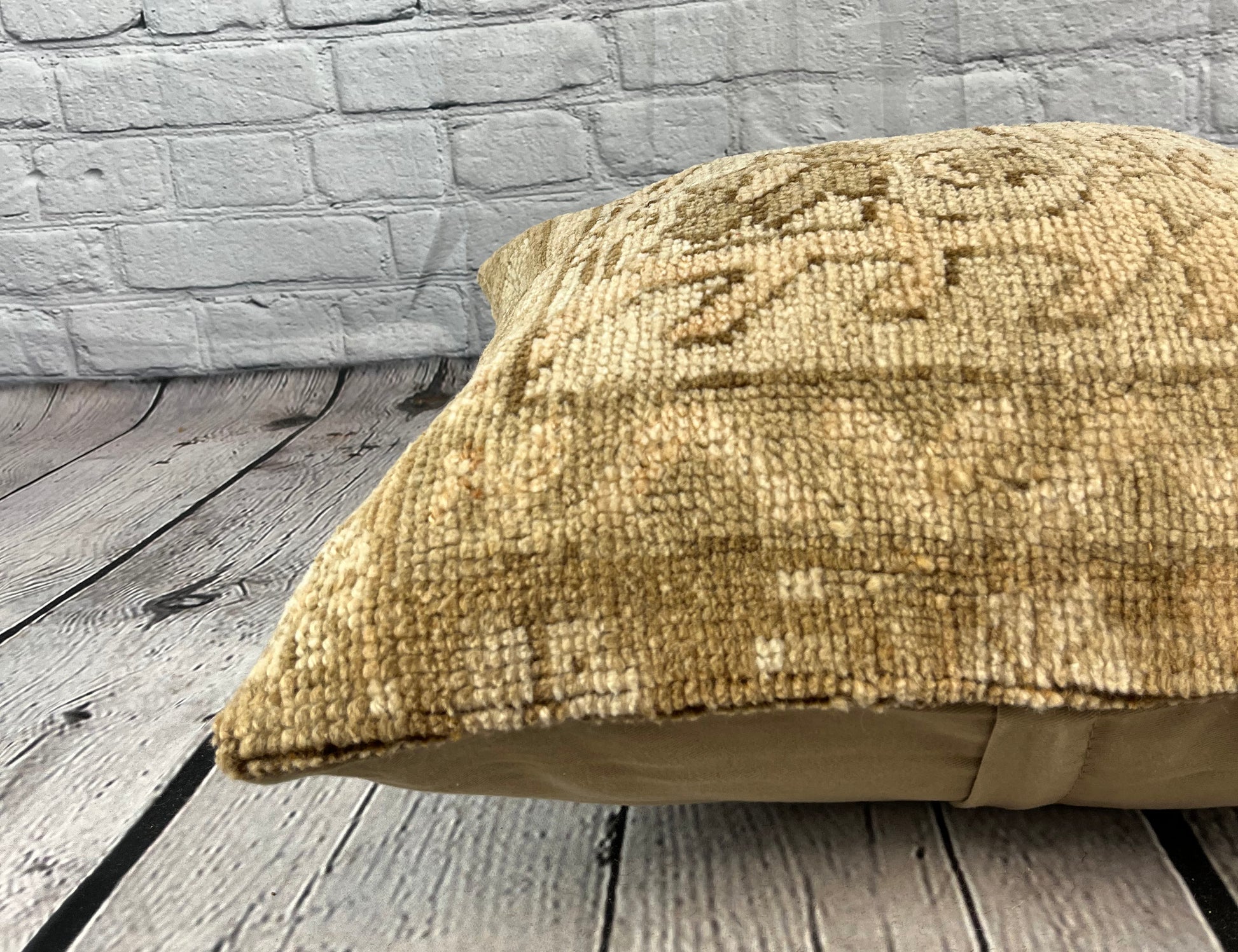 20 x 20 Rug Pillow Tranquil Mirage Turkish Pillow Cushion Cover #7639