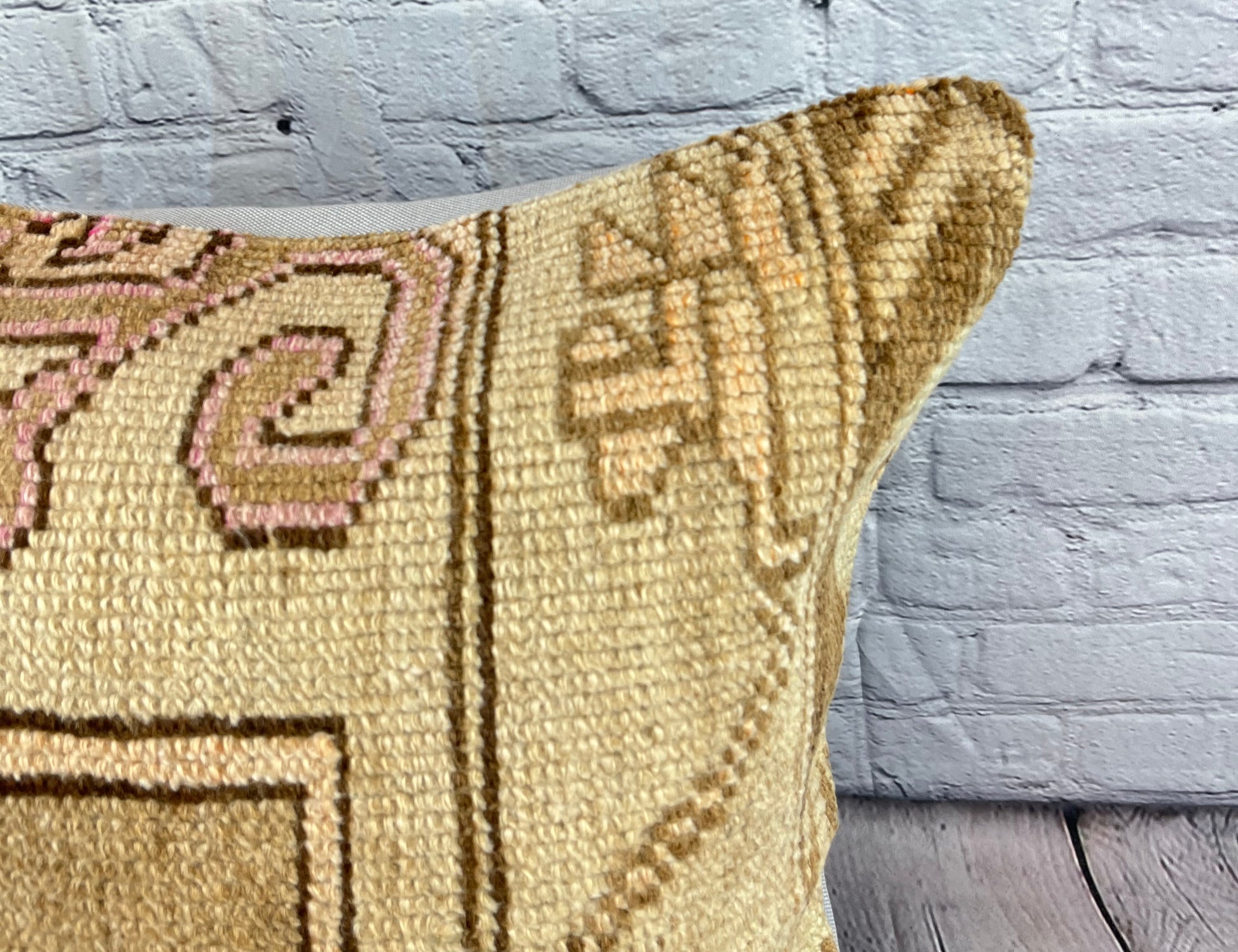 20 x 20 Rug Pillow Spice Route Turkish Pillow Cushion Cover #6719