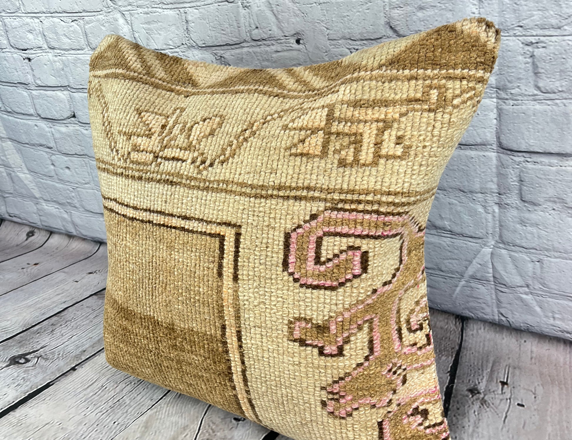 20 x 20 Rug Pillow Opal Twilight Turkish Pillow Cushion Cover #6702