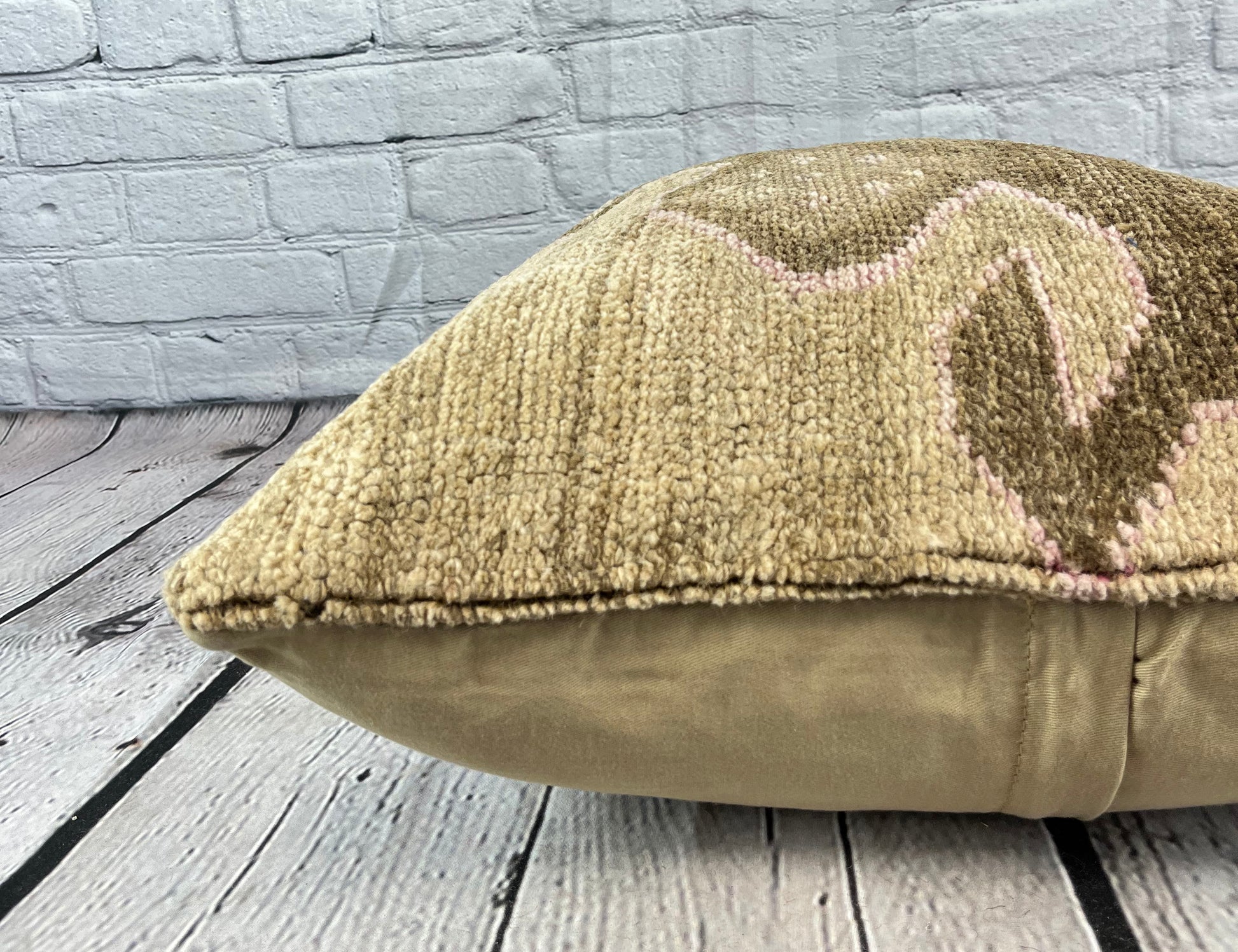 20 x 20 Rug Pillow Tranquil Lagoon Turkish Pillow Cushion Cover #7625