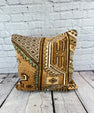 20 x 20 Rug Pillow Azure Melody Turkish Pillow Cushion Cover #7627