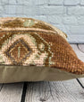 20 x 20 Rug Pillow Whispering Mists Turkish Pillow Cushion Cover #7614