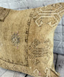 20 x 20 Rug Pillow Radiant Oasis Turkish Pillow Cushion Cover #7617