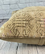 20 x 20 Rug Pillow Radiant Oasis Turkish Pillow Cushion Cover #7617