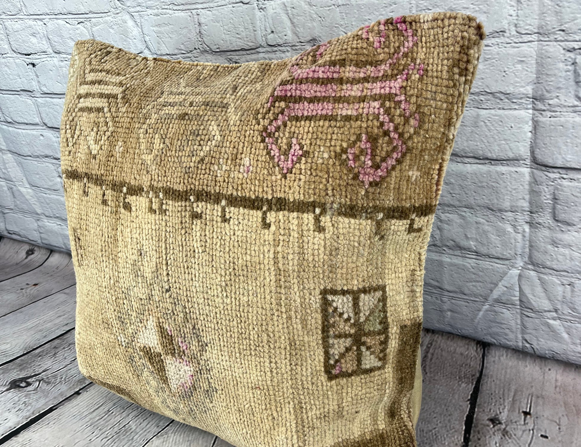 20 x 20 Rug Pillow Anatolian Radiant Turkish Pillow Cushion Cover #7609