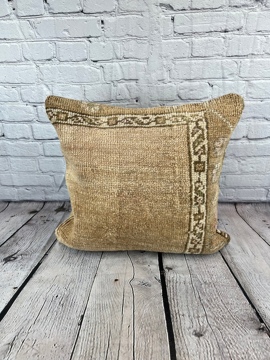 20 x 20 Rug Pillow Moonlit Sanctuary Turkish Pillow Cushion Cover #7624