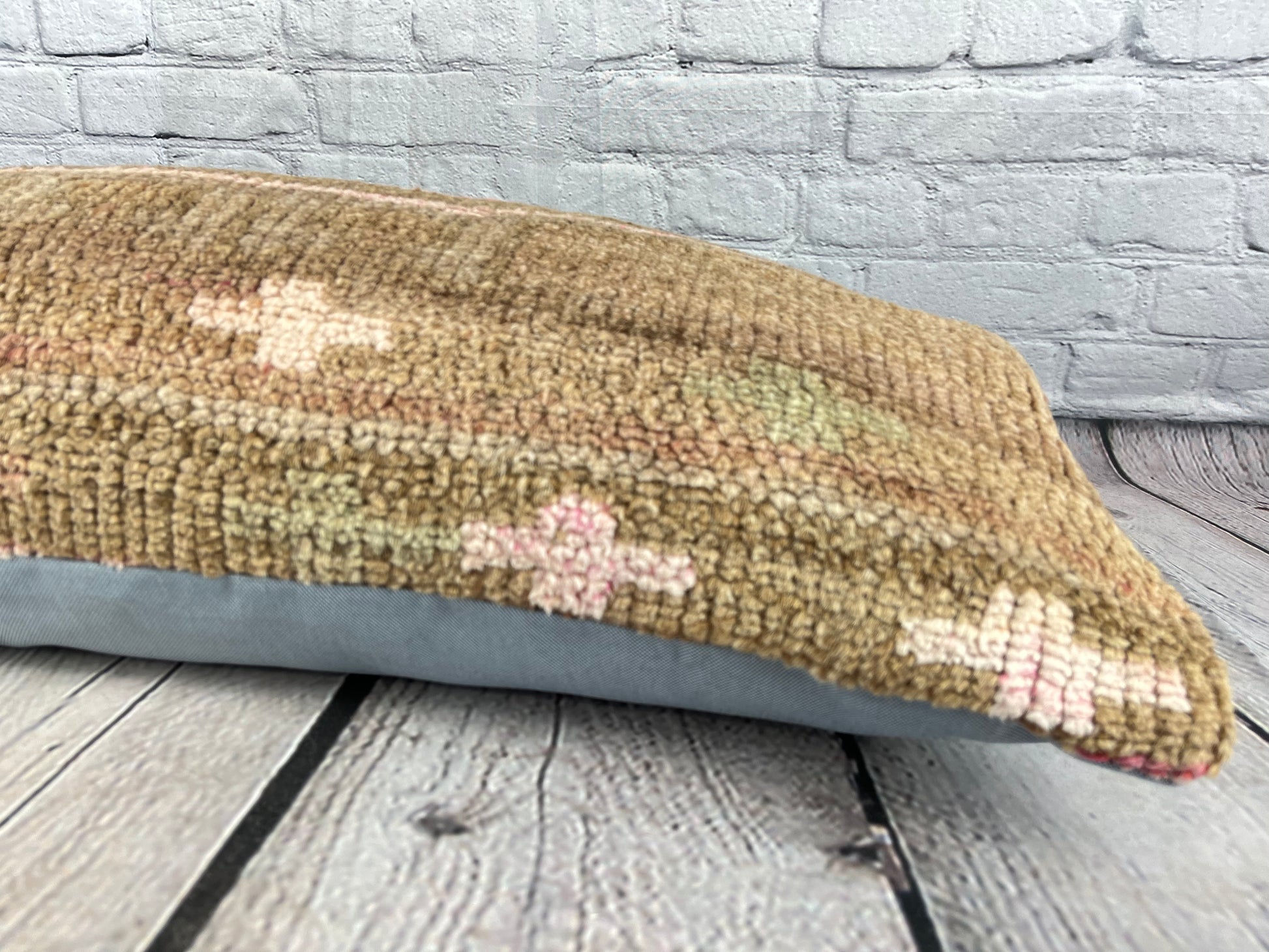 14 x 35 Lumbar Rug Pillow Radiance Retreat Turkish Pillow Cushion Cover #7592