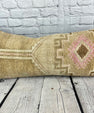 14 x 35 Lumbar Rug Pillow Luxe Bazaar Turkish Pillow Cushion Cover #7595