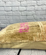 14 x 35 Lumbar Rug Pillow Sultanate Bliss Turkish Pillow Cushion Cover #7816