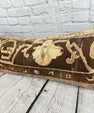 14 x 35 Lumbar Rug Pillow Tranquil Refuge Turkish Pillow Cushion Cover #7809