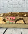 14 x 35 Lumbar Rug Pillow Tranquil Refuge Turkish Pillow Cushion Cover #7809