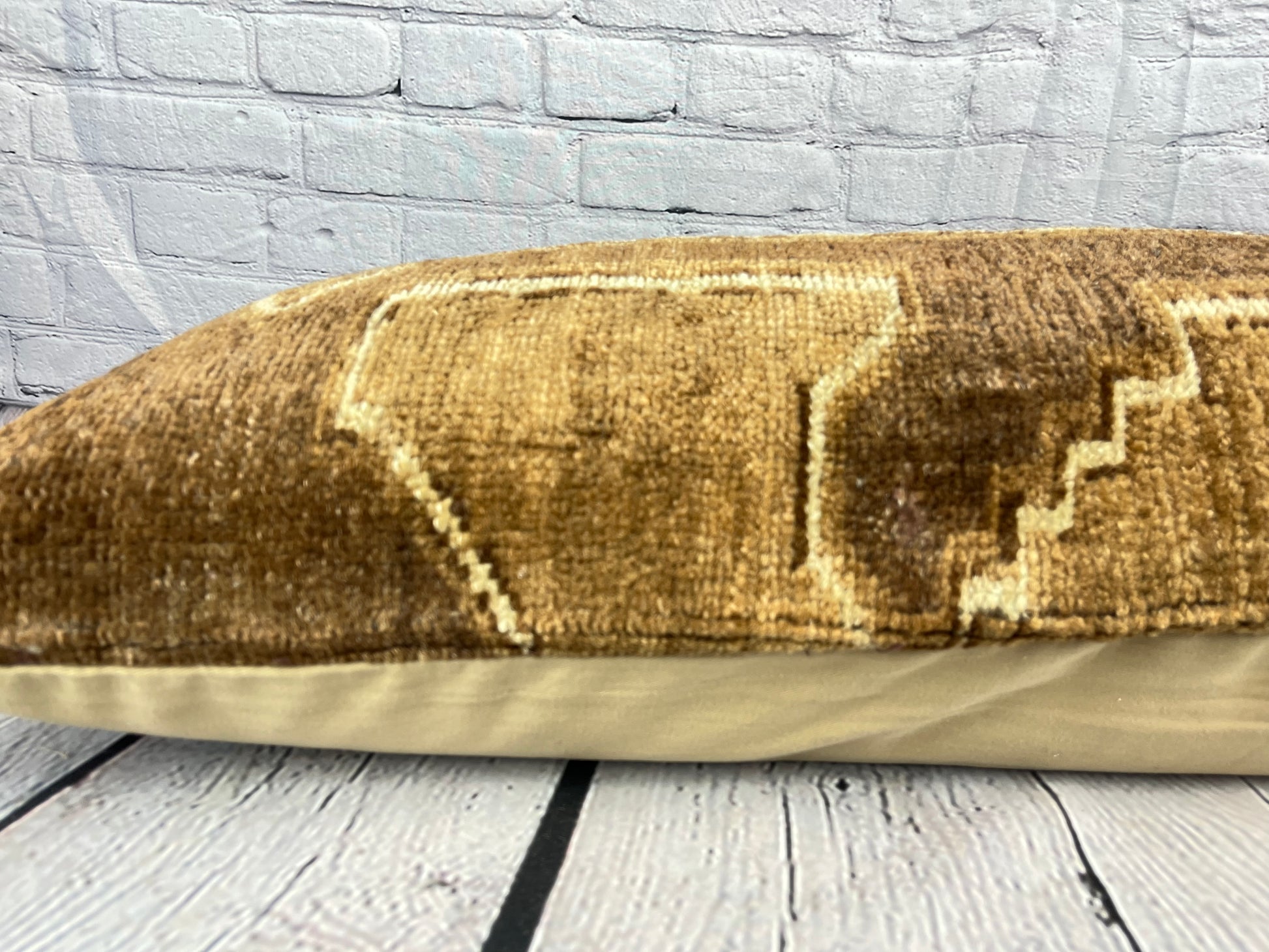 14 x 35 Lumbar Rug Pillow Serenade Oasis Turkish Pillow Cushion Cover #7823