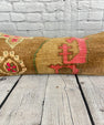 14 x 35 Lumbar Rug Pillow Ottoman Serene Turkish Pillow Cushion Cover #7800