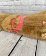 14 x 35 Lumbar Rug Pillow Ottoman Serene Turkish Pillow Cushion Cover #7800