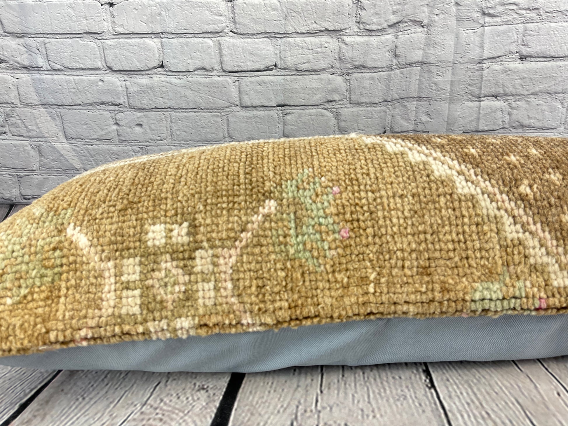 14 x 35 Lumbar Kilim Rug Istanbul Dream Turkish Pillow Cushion Cover #7594