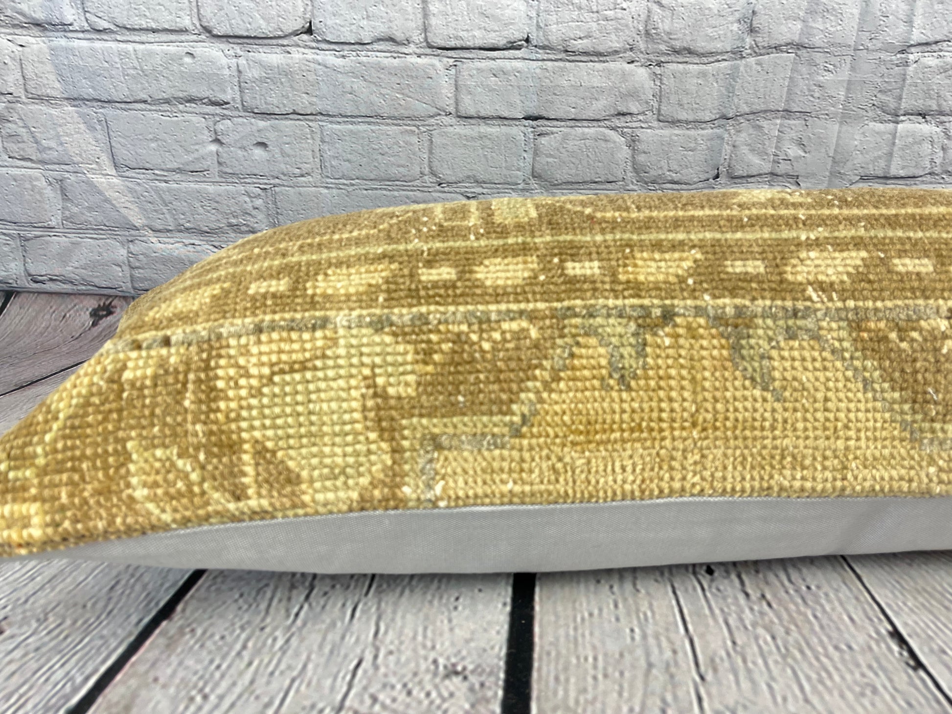 12 x 36 Lumbar Rug Pillow Road Serene Turkish Pillow Cushion Cover #6649