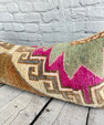 14 x 35 Lumbar Rug Pillow Radiance Haven Turkish Pillow Cushion Cover #7585