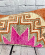 14 x 35 Lumbar Rug Pillow Luxe Corner Turkish Pillow Cushion Cover #7586