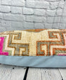 14 x 35 Lumbar Rug Pillow Luxe Corner Turkish Pillow Cushion Cover #7586