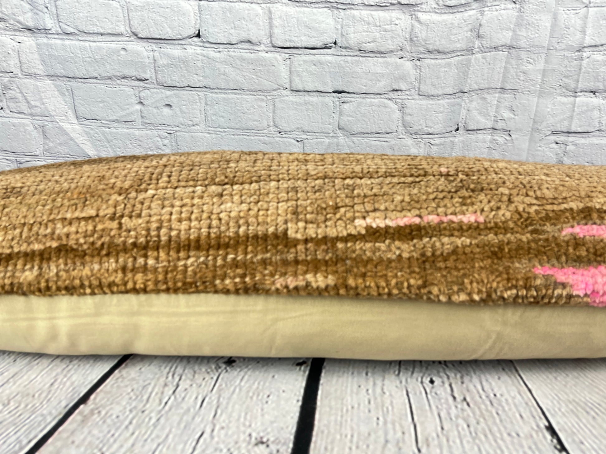 12 x 46 Lumbar Rug Pillow Elegance Nook Turkish Pillow Cushion Cover #7748