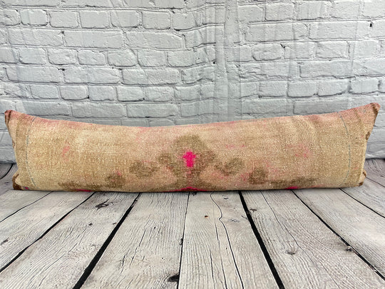 12 x 46 Lumbar Rug Pillow Serenity Haven Turkish Pillow Cushion Cover #7742