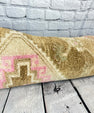 12 x 46 Lumbar Rug Pillow Tranquil Retreat Turkish Pillow Cushion Cover #7519