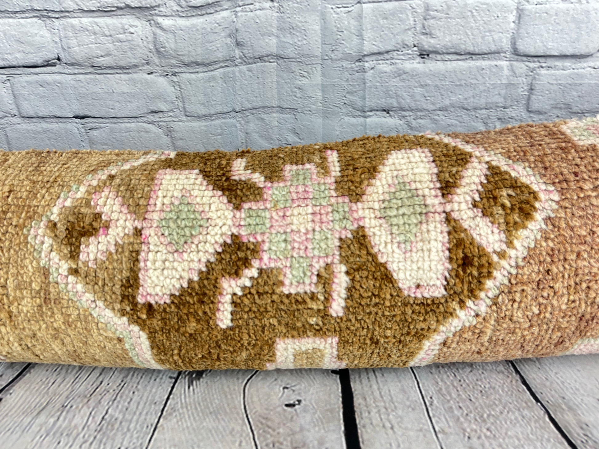 12 x 46 Lumbar Rug Pillow Rest Haven Turkish Pillow Cushion Cover #7526