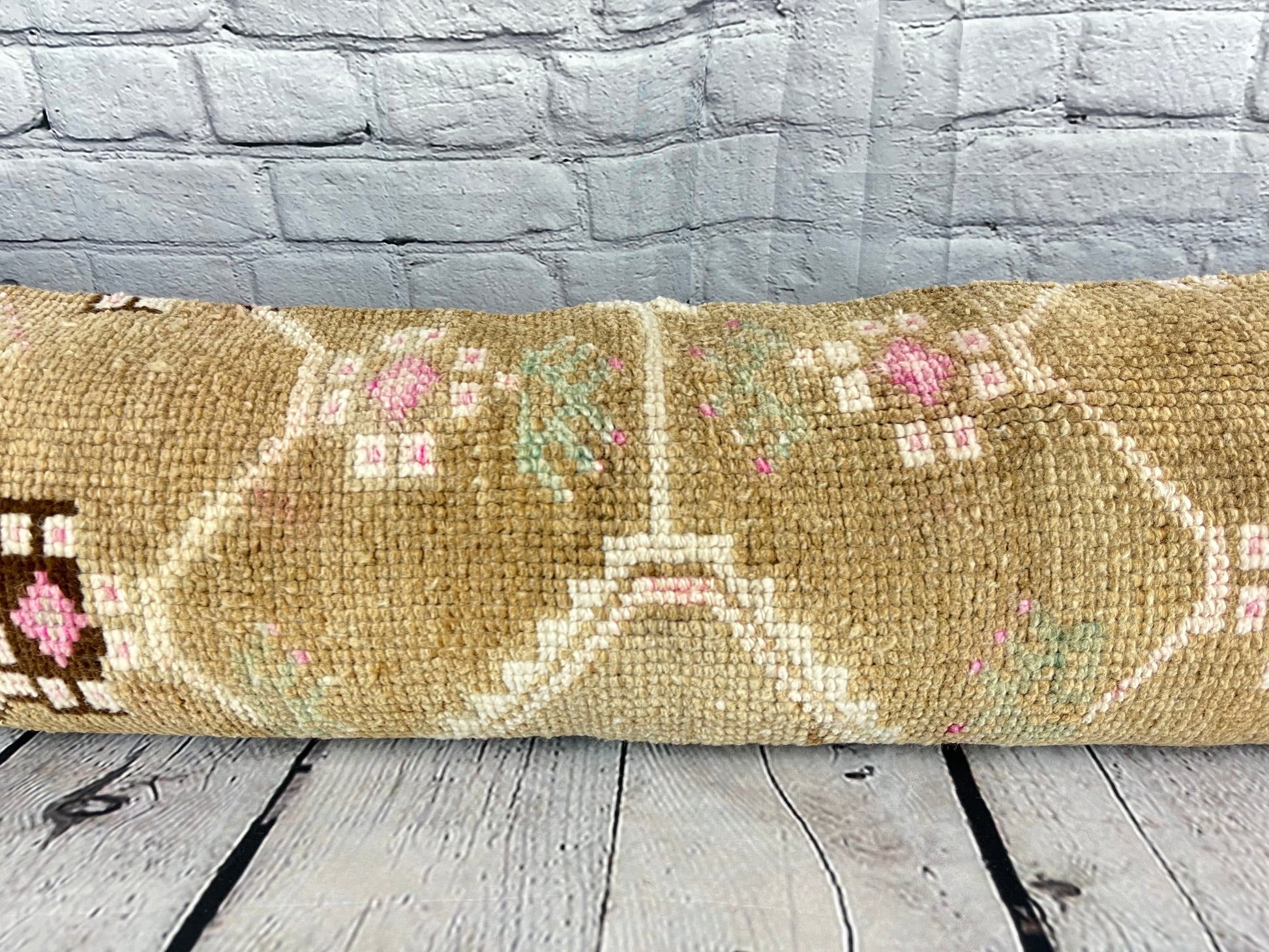12 x 46 Lumbar Rug Pillow Istanbul Dream Turkish Pillow Cushion Cover #7516
