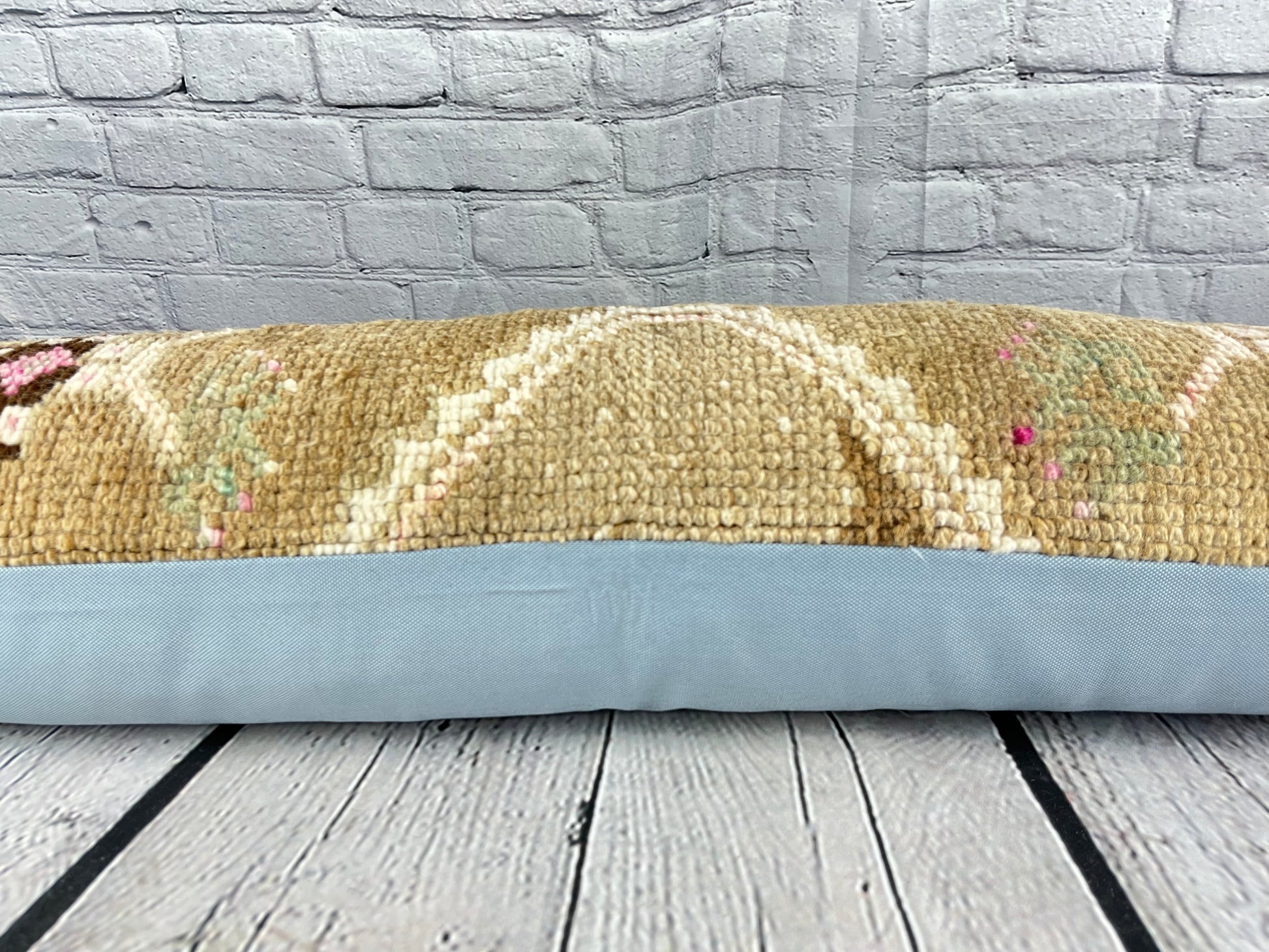 12 x 46 Lumbar Rug Pillow Istanbul Dream Turkish Pillow Cushion Cover #7516