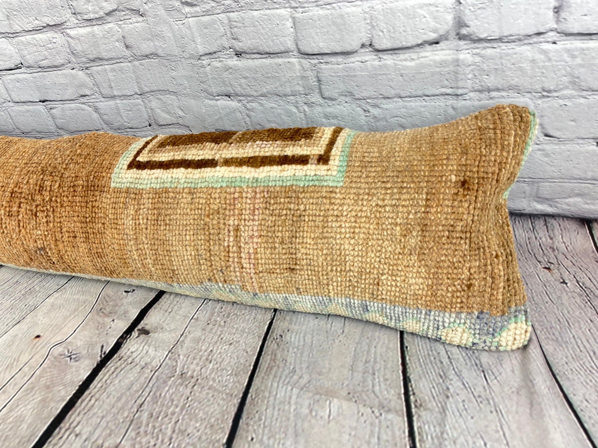 12 x 46 Lumbar Rug Pillow Sultan's Haven Turkish Pillow Cushion Cover #7523