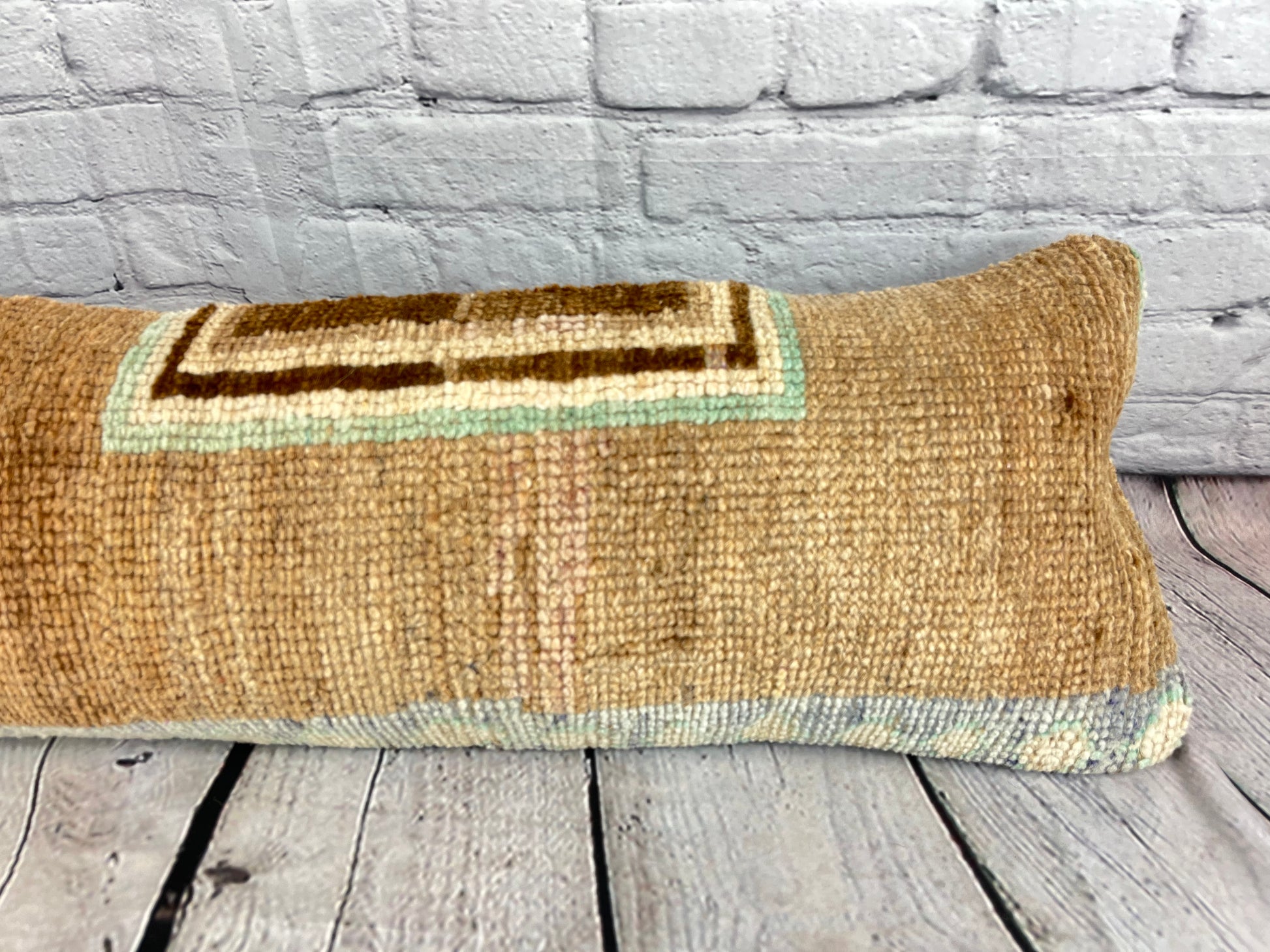 12 x 46 Lumbar Rug Pillow Sultan's Haven Turkish Pillow Cushion Cover #7523
