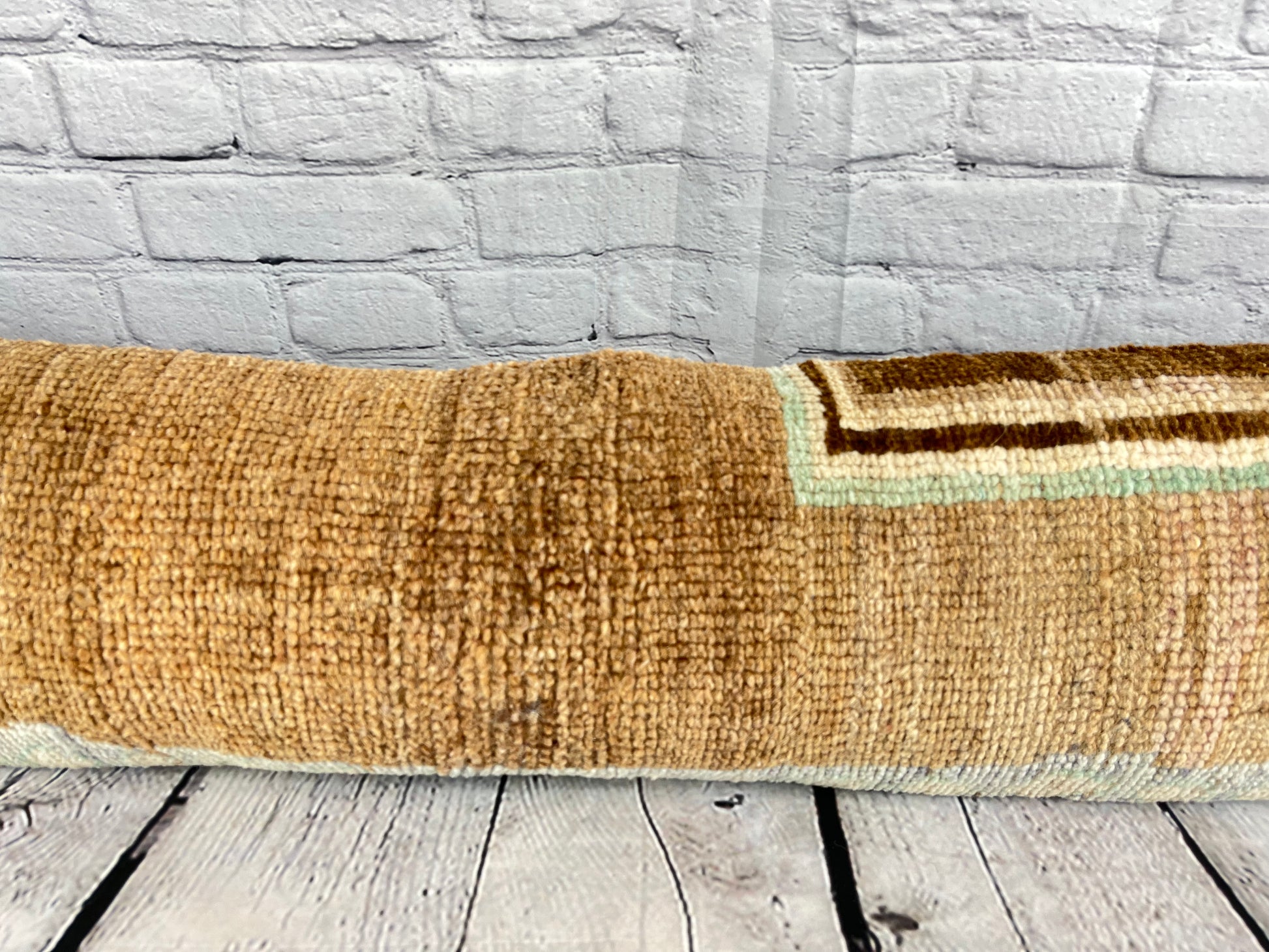 12 x 46 Lumbar Rug Pillow Sultan's Haven Turkish Pillow Cushion Cover #7523