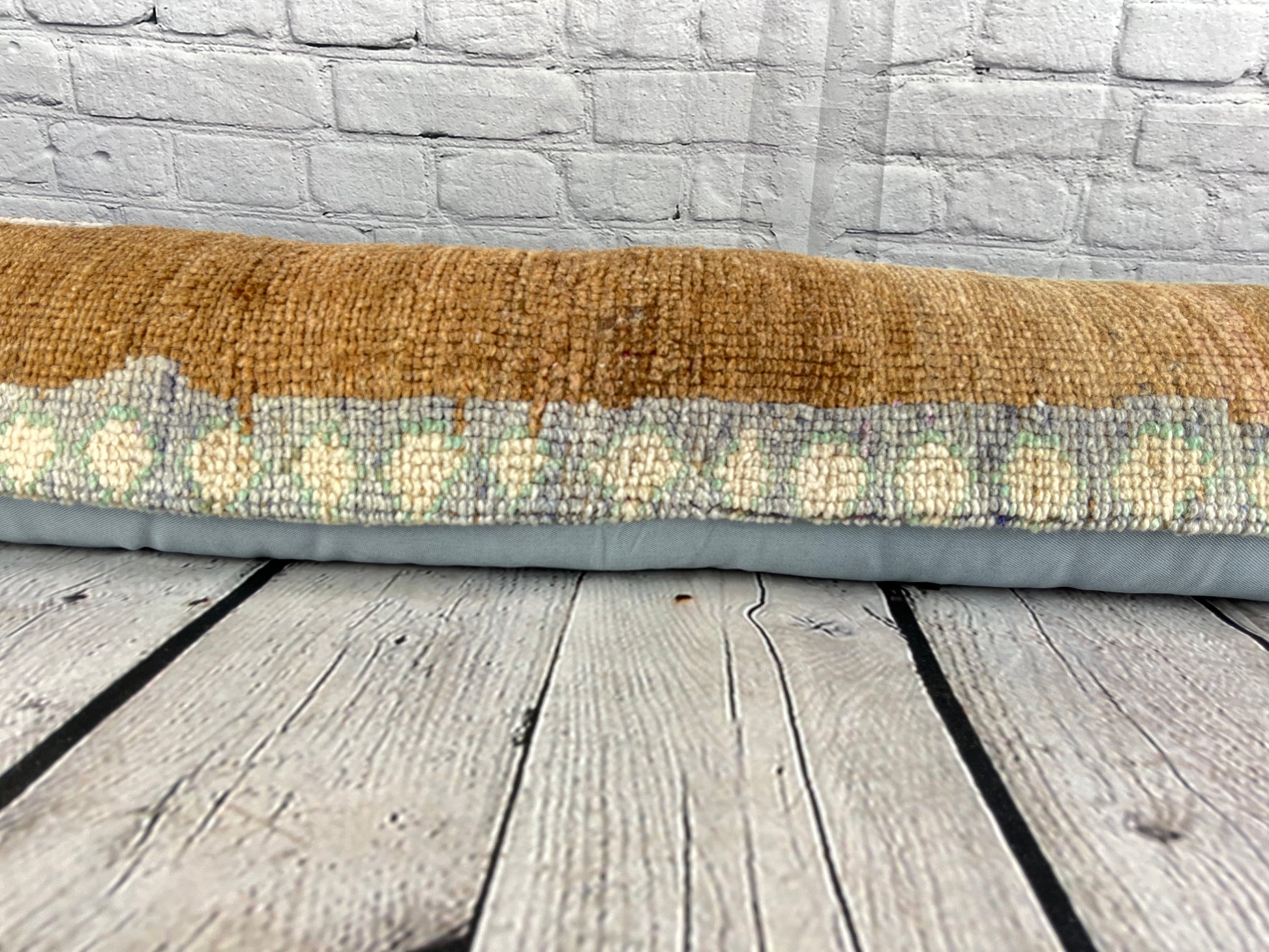 12 x 46 Lumbar Rug Pillow Sultan's Haven Turkish Pillow Cushion Cover #7523