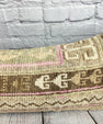 12 x 46 Lumbar Rug Pillow Turkish Tapestry Turkish Pillow Cushion Cover #7546