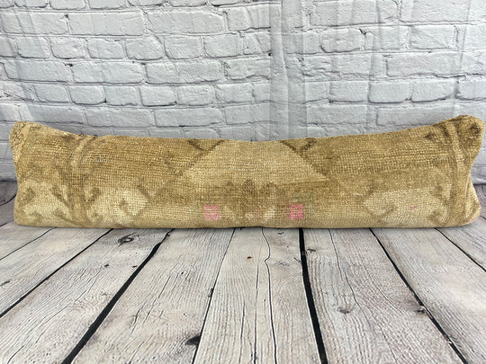 12 x 46 Lumbar Rug Pillow Turkish Tapestries Turkish Pillow Cushion Cover #7760