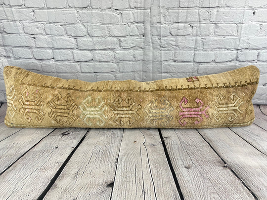 12 x 46 Lumbar Rug Pillow Regal Embellishments Turkish Pillow Cushion Cover #7793