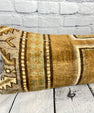 12 x 46 Lumbar Rug Pillow Artisanal Opulence Turkish Pillow Cushion Cover #7754