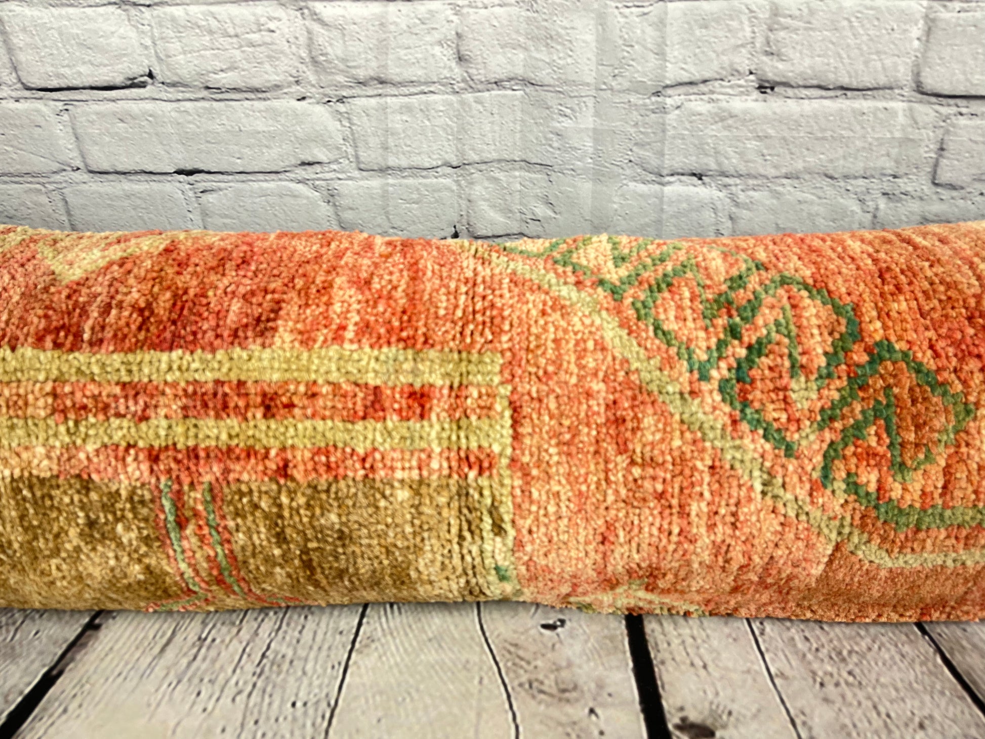12 x 46 Lumbar Rug Pillow Timeless Textiles Turkish Pillow Cushion Cover #7533